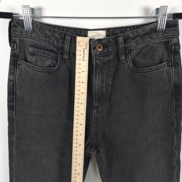 NWT SIMON MILLER W009 GASPER Jeans Garment Dye Slim Boot USA Made 🇺🇸 Size 27 - Picture 9 of 15